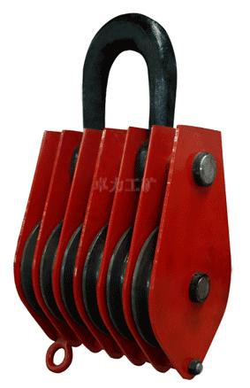 吊環(huán)型六輪滑車，軸套吊環(huán)型六輪滑車，滑車